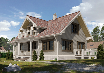 Сайдинг LUX под дерево, Брус, канадская береза - 6