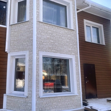 Сайдинг LUX под дерево, Брус, миндаль - 10