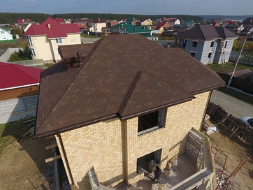 Гибкая черепица Premium, Цюрих, Арахис - 264
